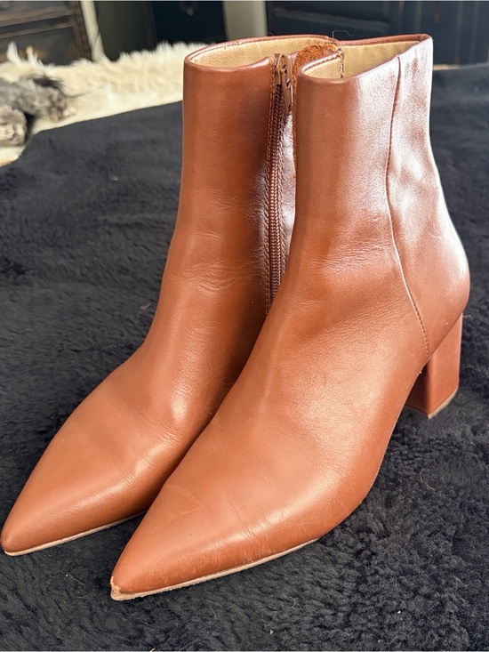 Steve Madden Shoes - Steve Madden OSSIE Women's Brown Leather Ankle Boots